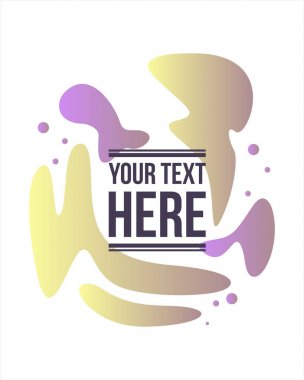 Koleksiyon sıvı kapak tasarım arka plan