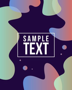 Sıvı kapak modern arka plan stili vektör resmi