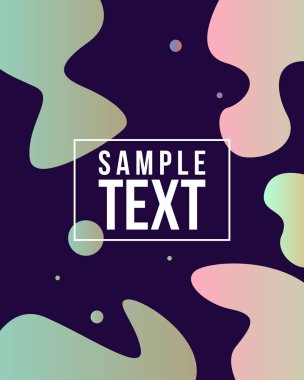 Sıvı kapak modern arka plan stili vektör resmi