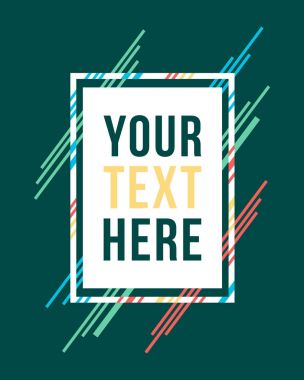 Arka plan çerçeve sanat tasarım koleksiyonu