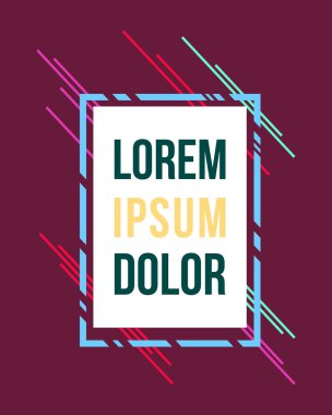 Çerçeve sanat tasarım arka plan