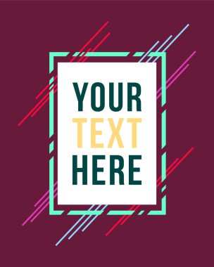 Çerçeve sanat tasarım arka plan