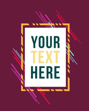 Çerçeve sanat tasarım arka plan