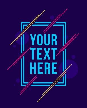 Çerçeve sanat tasarım arka plan