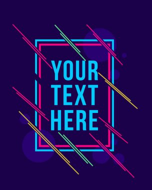 Koleksiyon stok çerçeve sanat tasarım stili