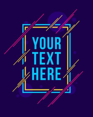 Koleksiyon stok çerçeve sanat tasarım stili