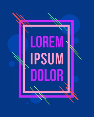 Koleksiyon hisse senedi tasarım çerçeve sanat grafik