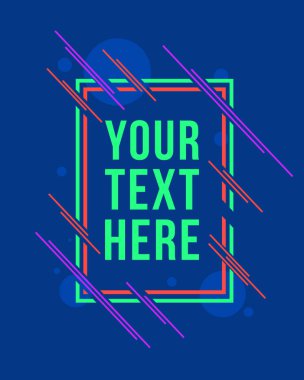 Koleksiyon stok çerçeve sanat tasarım stili