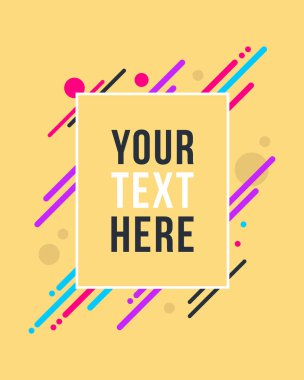 Koleksiyon hisse senedi tasarım çerçeve sanat grafik