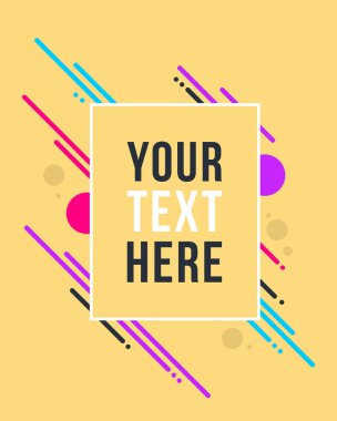 Stil çerçevesi sanat grafik koleksiyonu