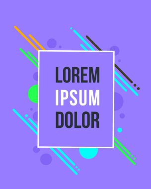 Stil çerçevesi sanat grafik koleksiyonu