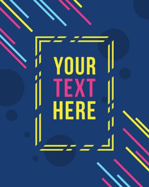 Çerçeve sanat grafik toplama stok