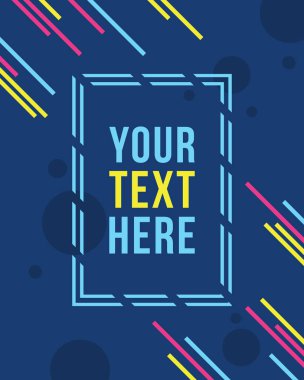 Çerçeve sanat grafik toplama stok