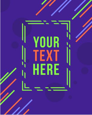 Çerçeve sanat grafik toplama stok