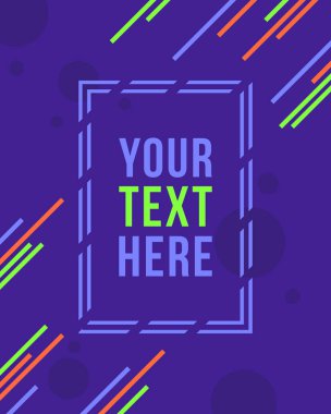 Çerçeve sanat grafik toplama stok