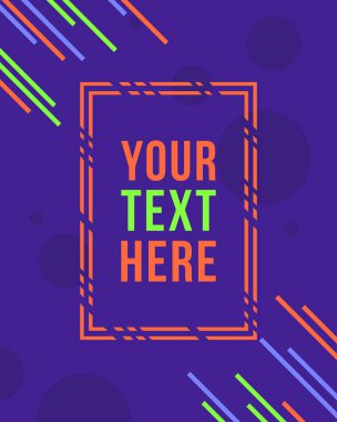 Çerçeve sanat ile mavi arka plan toplama