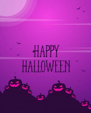 Stil toplama Cadılar Bayramı tebrik kartı