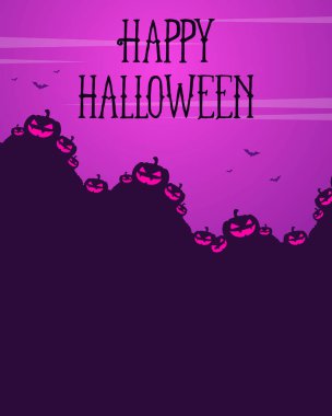 Stil toplama Cadılar Bayramı tebrik kartı