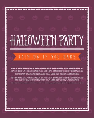 Cadılar Bayramı poster koleksiyonu stok Tasarla