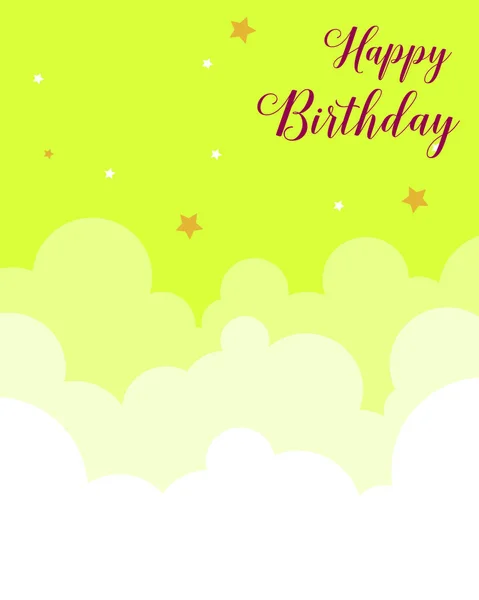 Joyeux anniversaire carte invitation collection — Image vectorielle