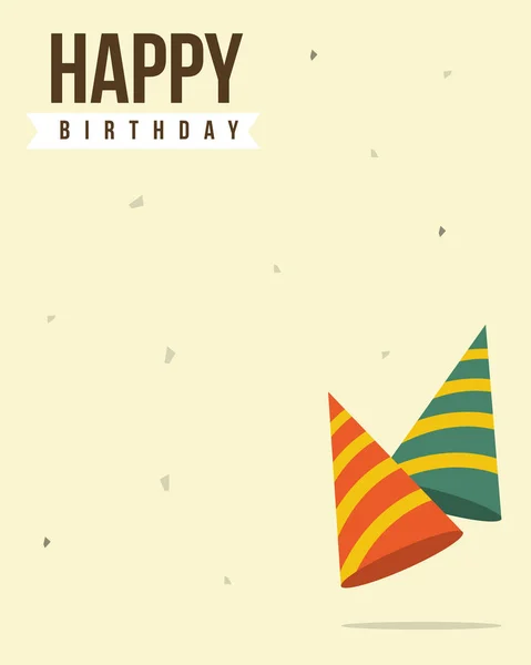 Colección de diseño de tarjeta de cumpleaños feliz — Vector de stock