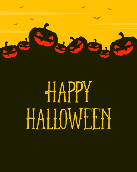 Colección estilo tarjeta de felicitación de Halloween — Archivo Imágenes Vectoriales