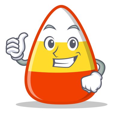 Şeker Mısır karakter karikatür Yaşasın