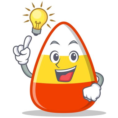 Bir fikir şeker Mısır karakter karikatür var