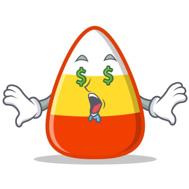 Para göz şeker Mısır karakter karikatür