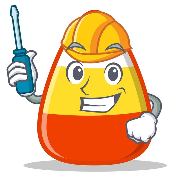 Otomotiv şeker Mısır karakter karikatür