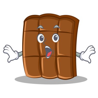 Sürpriz çikolata karakter karikatür tarzı