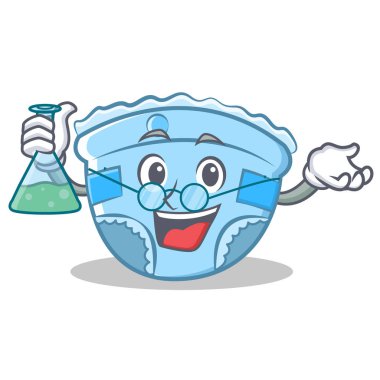 Profesör bebek bezi karakter karikatür