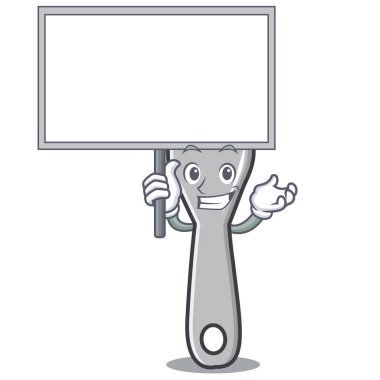 Tahta çatal karakter karikatür tarzı getirmek