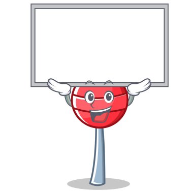 Yönetim Kurulu tatlı lolipop karakter karikatür kadar