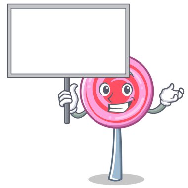 Yönetim Kurulu şirin lolipop karakter karikatür getirmek