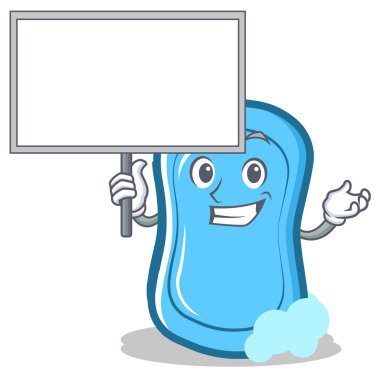 Yönetim kurulu mavi sabun karakter karikatür getirmek