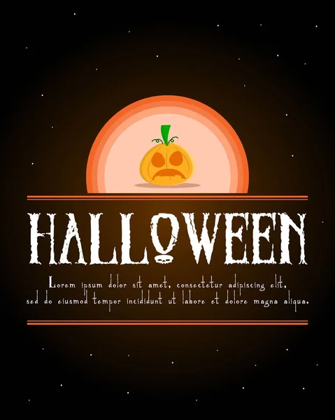 Halloween poster design sammlung stock — Stockvektor