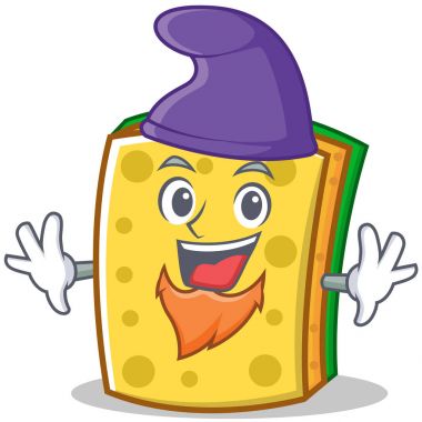 Elf sünger çizgi film karakteri komik