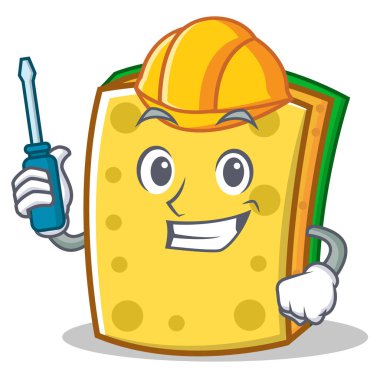 Otomotiv sünger çizgi film karakteri komik