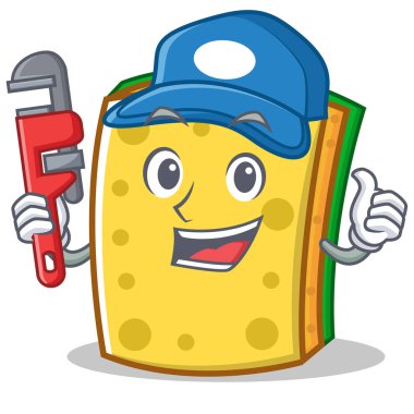 Tesisatçı sünger çizgi film karakteri komik