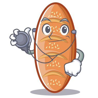 Doktor pişmiş ekmek karakter çizgi film