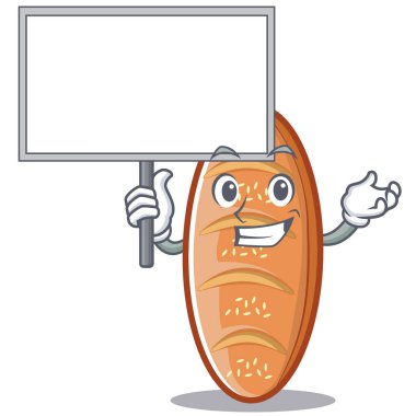 Pişmiş ekmek karakter çizgi film kurulu getirmek