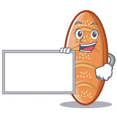 Kurulu ile pişmiş ekmek karakter çizgi film