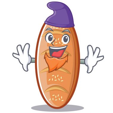 Elf pişmiş ekmek karakter çizgi film