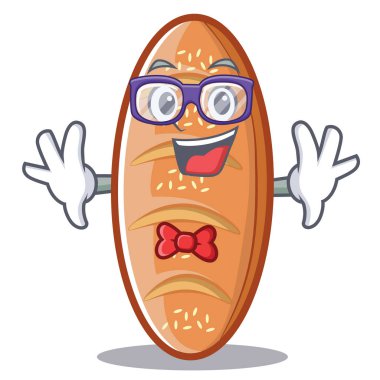 Pişmiş ekmek karakter çizgi film geek