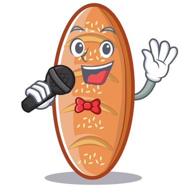 Şarkı pişmiş ekmek karakter çizgi film