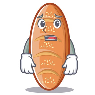 Korkarım pişmiş ekmek karakter çizgi film