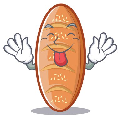 Dilini pişmiş ekmek karakter çizgi film