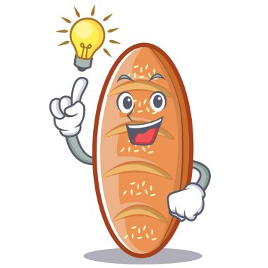 Pişmiş ekmek karakter çizgi film bir fikrim var.