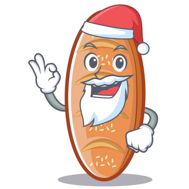 Pişmiş ekmek karakter çizgi film Noel Baba